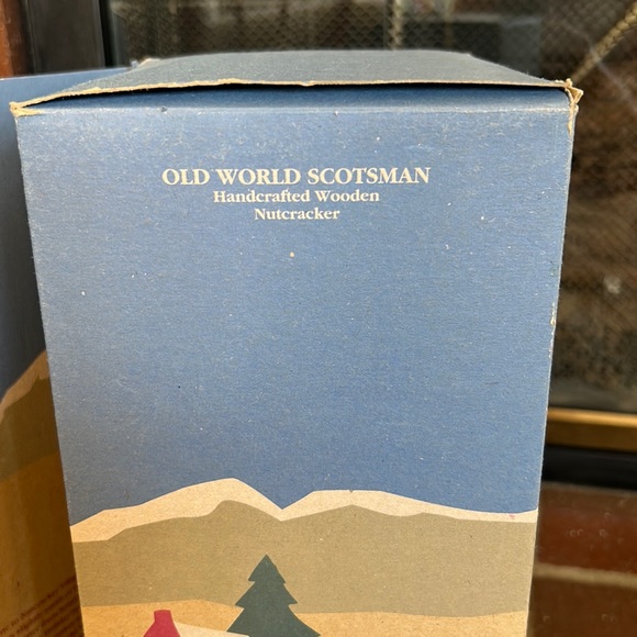 Rare! Vintage 1997 Old World Nutcracker Village  16" Scotsman Nutcracker - Picture 4 of 11